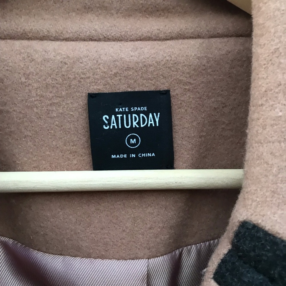 SOLD Kate Spade Saturday Walnut Oversized Coat - Picture 3 of 8